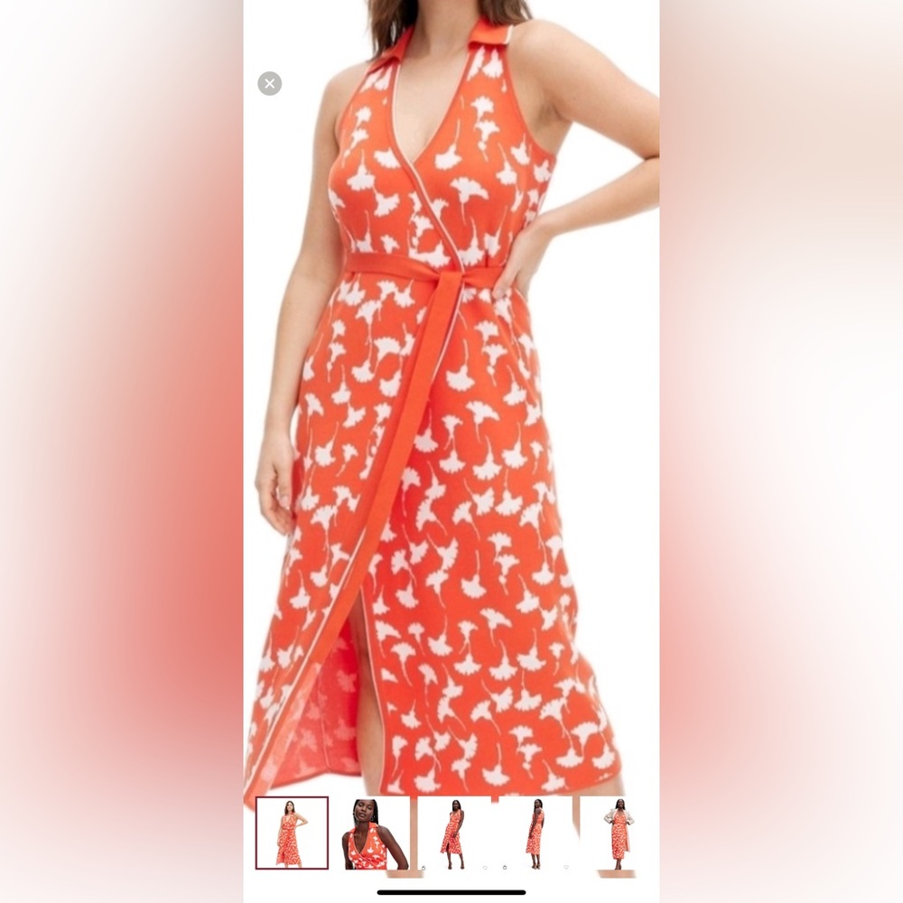 New DVF x Target Wrap Dress.  Size large.  NWOT